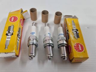 3x NGK Spark Plugs type 4339, DCPR8E