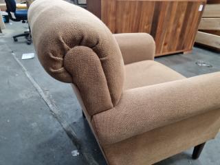 Rehupolstered Lounge Chair