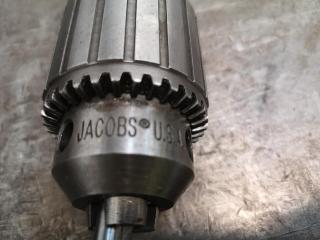 13mm Keyed Jacobs Drill Chuck w/ Morse Tapper Attachment