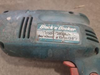 Black & Decker H544 350Wat 10mm Power Drill