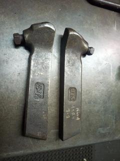 2 Large Lathe Tool Holders