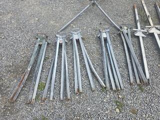 6 x Portable Road Sign Stands