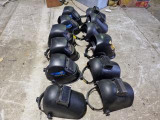 Large Lot of Welding Helmets 