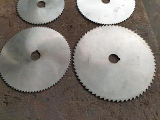 7 x Large Mill Cutter Blades