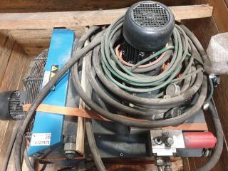 Large Hydraulic Power Pack with Cooler