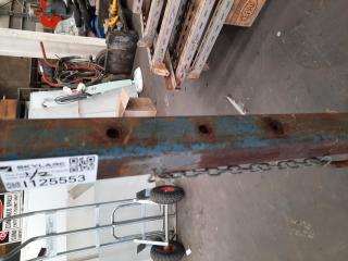 Pair of Industrial Material Stands