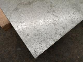 1x Sheet of Galvanised Steel, 3000x1530x2mm