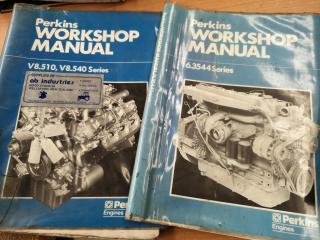 19x Assorted Diesel Engine Service Repair Manuals