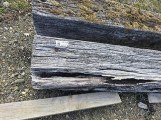 2 x Large Hardwood Sleepers