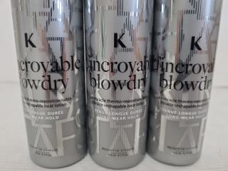 Kerastase Paris K L'incroyable Blowdry Heat Lotion, 3x 150mL Bottles