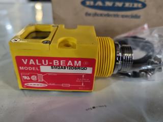 Banner Value-Beam Photoelectric Diffuse Sensor, New