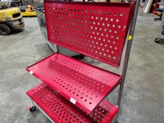 Mobile Adjustable Retail Shelving Unit