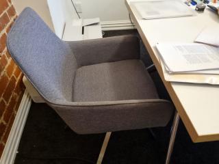 Stylish Modern Office Board Table w/ 6x Chairs