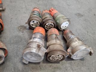 Large Assortment of 3 Phase Plug Ends