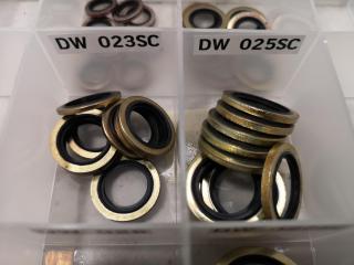 Assorted Lot of Dowty Washers, Various Metric & Imperial Sizes