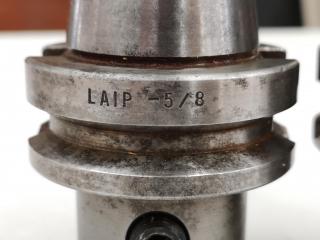 2x LAIP BT40 Tool Holders