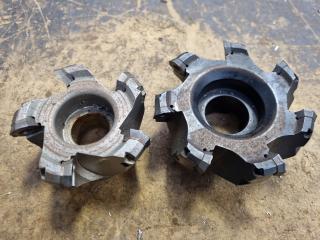 2x Iscar Milling Cutters