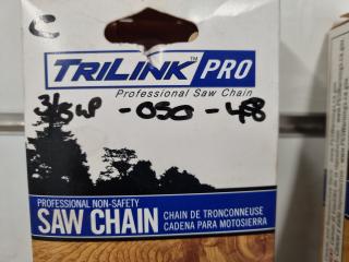 2x TriLink Pro Replacement Chain Saw Chains, 3/8" 050-48