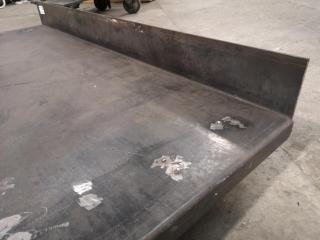 6mm Thick Steel Plate Workbench Top