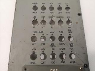 2x Helicopter Control Panel Units