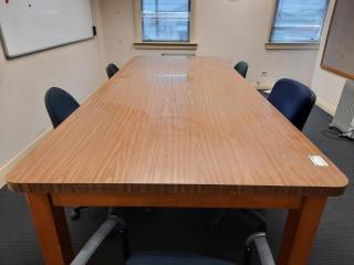 Board Room Table and Chairs