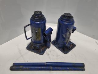 Pair of 12Ton Hydraulic Jacks