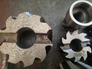 Assorted Milling Machine Tooling 