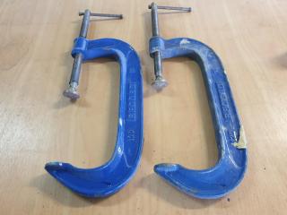 2 x Record 10" G Clamps