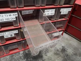 2x Workshop Small Parts Drawer Units