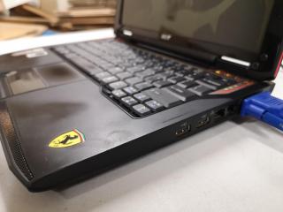 Acer Ferrari 1000 Vintage Laptop Computer