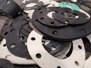 Assorted Large Diameter Industrial Pipe Gaskets