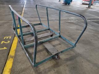 Long Material Workshop Haulage Trolley