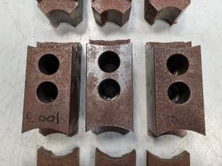 3 Sets of CNC Chuck Jaws