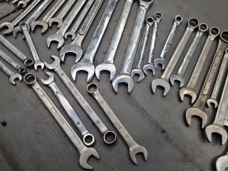 46x Assorted Combination Wtenches Spanners