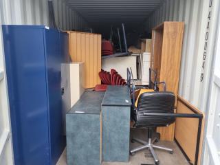 2 x 40' Containers of Office Furniture (Contents Only)