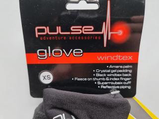 2x  Pulse Windtex Cycling Gloves - XS