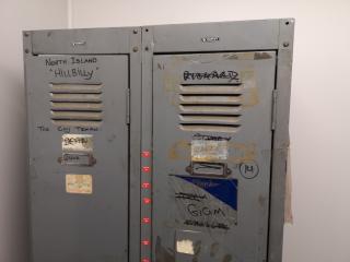 2-Door Steel Workshop Personnel Locker Unit