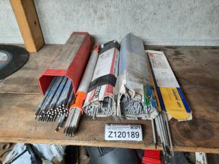 Lot of Various Welding Electrodes