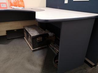 Office L-Shaped Corner Desk Workstation