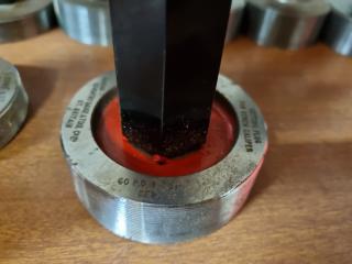 16x Assorted Wide Diameter Precision Thread Plug Gauges
