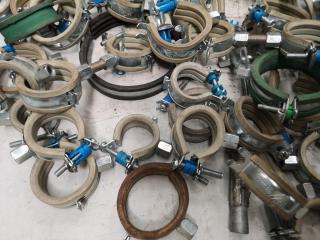 Assorted Pipe Brackets