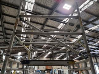 Oldfields Aluminium Scaffolding Tower  - 1.3m Long x 3.2m High