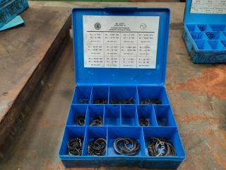 4 Sets of Assorted Small Parts (Washers, Pins and Circlips)