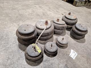 8 Assorted Air Springs/Lift Bellows