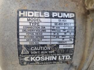 Koshin Hidels Petrol Water Pump, Faulty