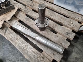 2 Large Lathe Tools