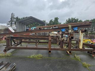 Large Boat Building Frame and Lifting Jig