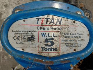 5 Tonne Chain Hoist