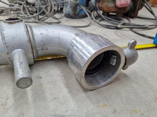 2x Aluminium Pipe Assemblies