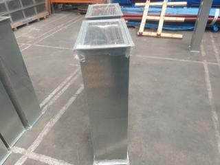 2 x Lengths of Insulated Straight Ductwork